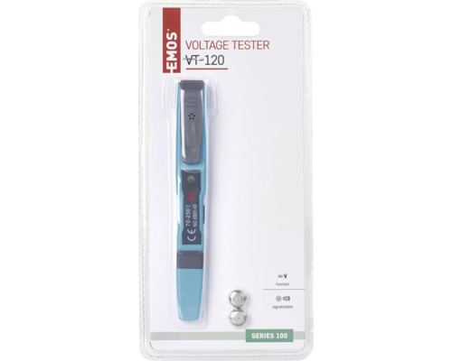 Skúšačka napätia EMOS VT-120 v obale