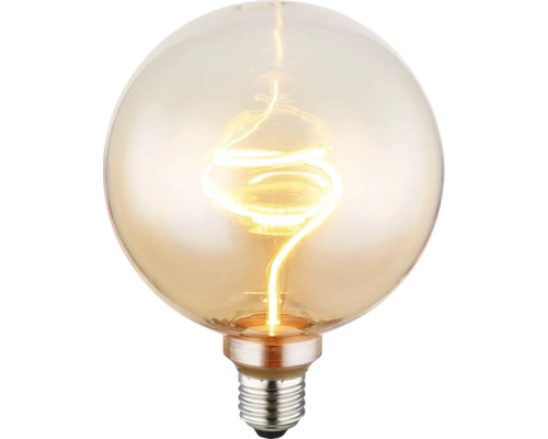 Dekoratívna žiarovka so špirálou