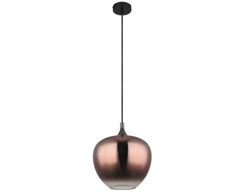 Závesné svietidlo so skleneným tienidlom