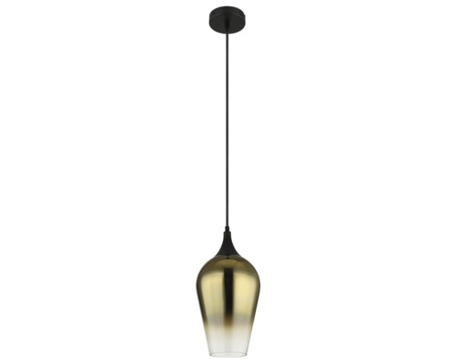Závesné svietidlo so skleneným tienidlom