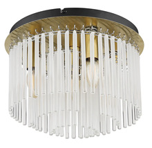 Stropné svietidlo Globo 15698DM GORLEY 5x E14 40 W opál/zlaté
