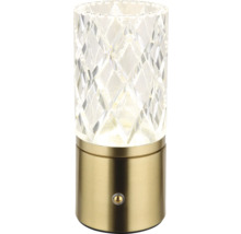 LED stolová lampa Globo 21010 LUNKI 2,5 W 185 lm 2700-6500 K mosadz