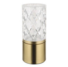 LED stolová lampa Globo 21010 LUNKI 2,5 W 185 lm 2700-6500 K mosadz