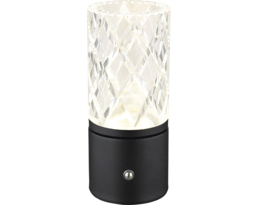 Dekoratívna stolná lampa s mozaikovým vzorom a čiernou základňou