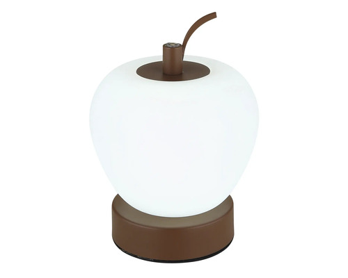 Stolná lampa v tvare jablka s tienidlom