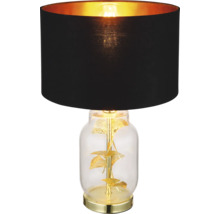 Stolová lampa Globo 24141M GINKO E27 40 W zlatá/čierna