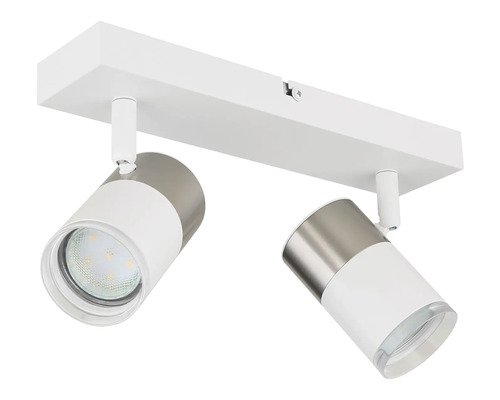 Stropné svietidlo s dvoma reflektormi