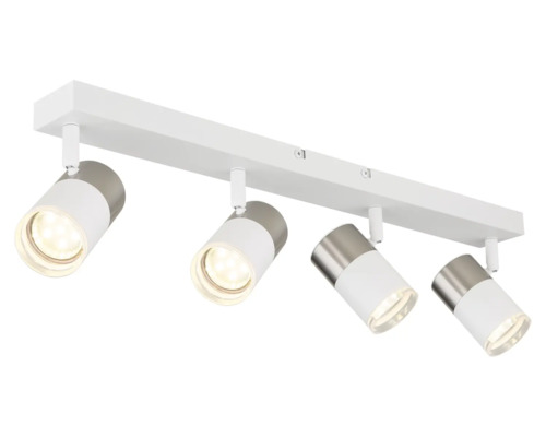 Stropné svietidlo so štyrmi bodovými svetlami