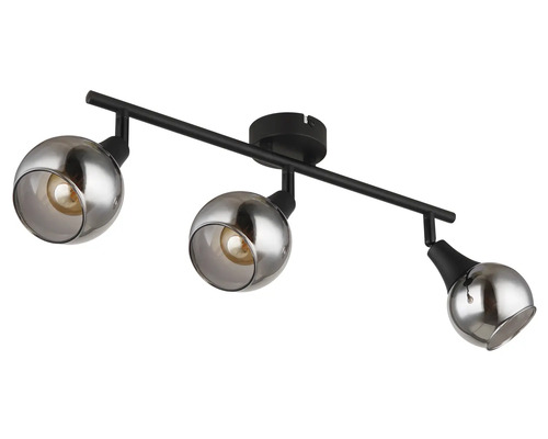 Stropné svietidlo s tromi svetlami a pohyblivými bodmi