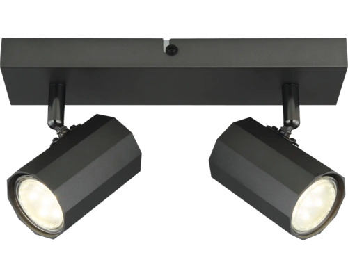 Stropné svietidlo s dvoma reflektormi