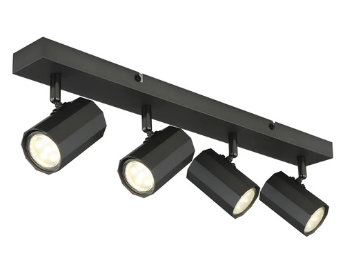 Stropné svietidlo so štyrmi reflektormi