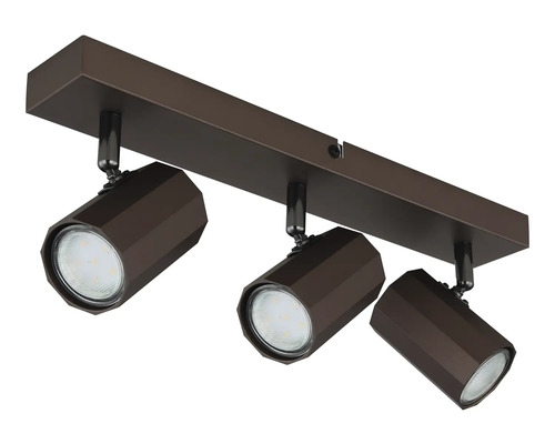 Stropné svietidlo s tromi reflektormi