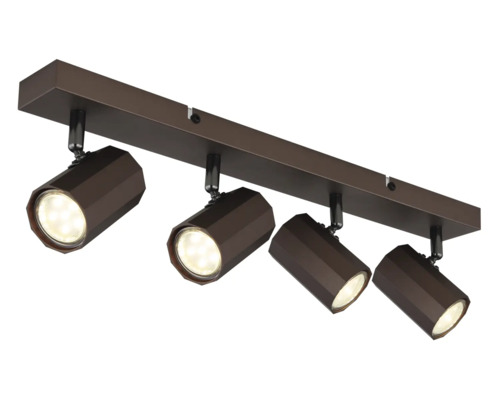 Stropné svietidlo so štyrmi reflektormi