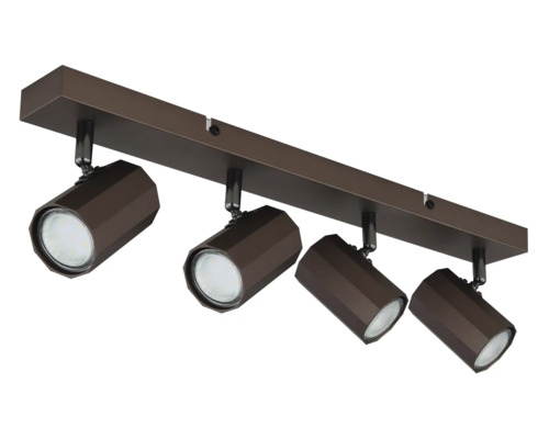 Stropné svietidlo so štyrmi reflektormi