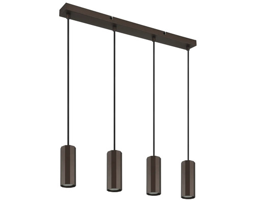 Závesné svietidlo so štyrmi svetlami