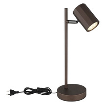 Stolová lampa Globo 57919T JAMES GU10 5 W bronz/matná