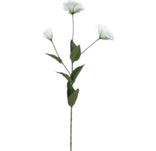 Umelý kvet Lisianthus s listami