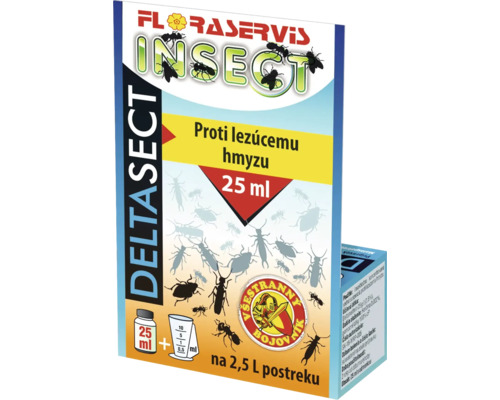 Postrek proti lezúcemu hmyzu DELTASECT biocíd Floraservis 25 ml