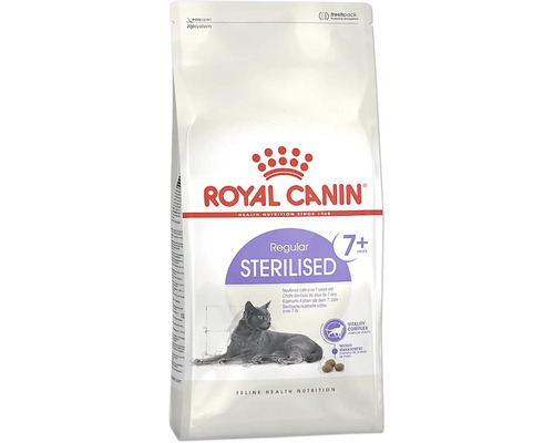 Krmivo pre mačky Royal Canin Sterilised +7, 3,5 kg Balenie krmiva pre kastrované mačky Royal Canin Sterilised 7+ pre mačky od 7 rokov