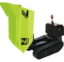 Pásový dumper so sklápačom na prepravu materiálov