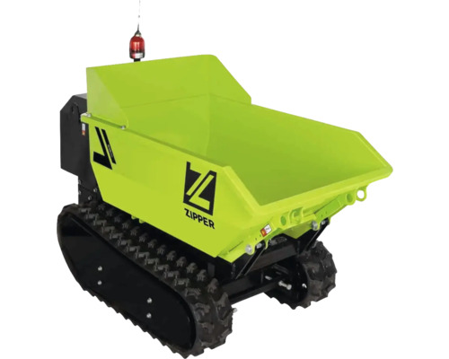 Zipper pásový sklápač s korbou pre stavenisko a záhradu