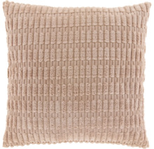 Štvorcový vankúš s menčestrovým vzorom.