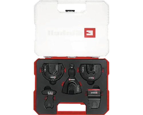 Sada multifunkčného príslušenstva Einhell XL-PLUS-CASE Multitools, 10 ks