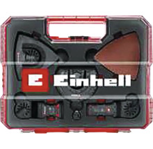 Logo Einhell s príslušenstvom náradia v kufríku
