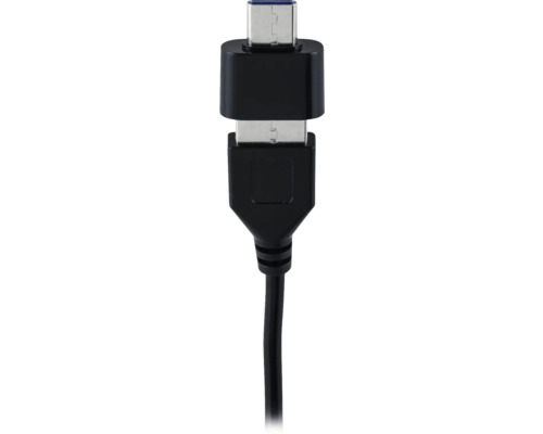 USB kábel s konektormi USB-A a USB-C