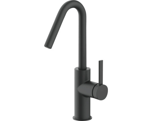 Batéria umývadlová Avital ALAMANA eco čierna matná Kuchynská batéria s vysokým výtokom