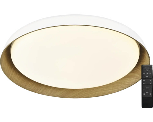 LED stropné svietidlo Top Light Satellite 50B RC 48 W 4800 lm 3000-6500 K dub/biele Stropné svietidlo s diaľkovým ovládaním