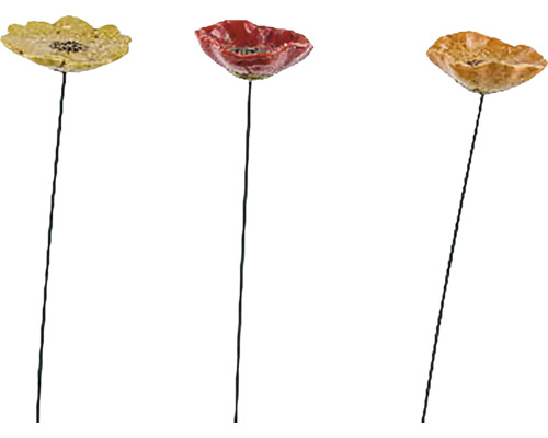 Tri ozdobné makové tyče
