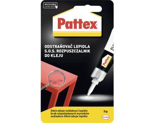 Odstraňovač sekundového lepidla Pattex 5g