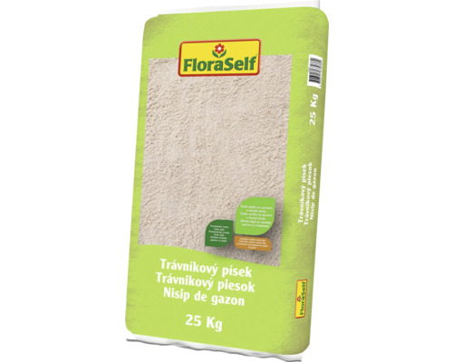 Trávnikový piesok FloraSelf 25 kg Vrece s 25 kg trávnikového piesku