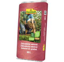 Balenie záhradného substrátu s objemom 40 litrov