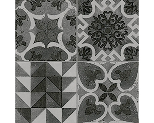 Dekoratívne dlaždice s geometrickými a kvetinovými vzormi