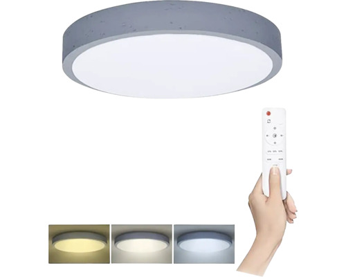 LED stropné svietidlo Solight WO8001 Grey 48 W 3360 lm 3000-6000 K sivé s diaľkovým ovládaním