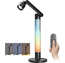 Stolná lampa s RGB farbami a diaľkovým ovládaním