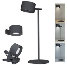 Stojacia lampa s klipom, nástenným držiakom a podstavcom