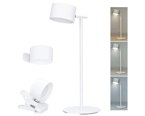 LED stolová lampa Solight WO68-W 3v1 4 W biela