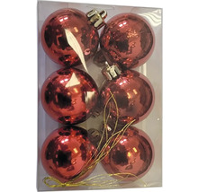 Balenie šiestich vianočných gúľ