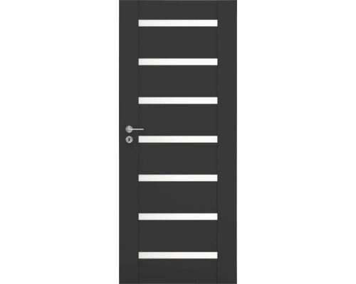 Interiérové dvere s vodorovnými priehľadmi a kľučkou
