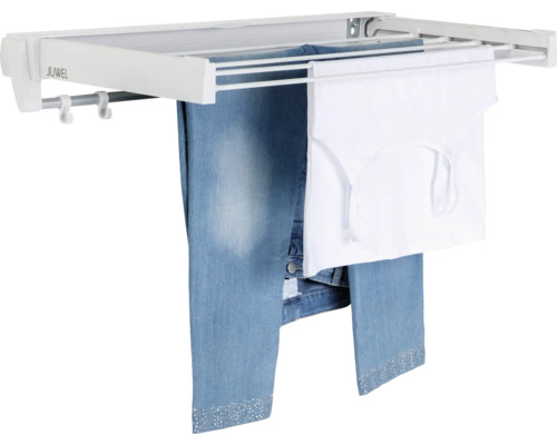 Nástenný sušiak s bielizňou na sušenie