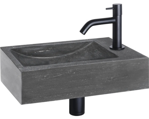 Umývadlo z prírodného kameňa s batériou