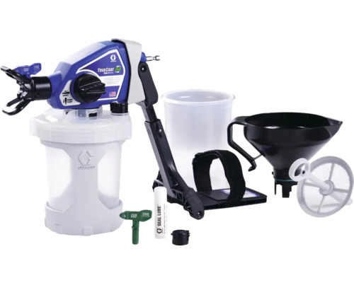 Striekacie zariadenie na farbu s príslušenstvom