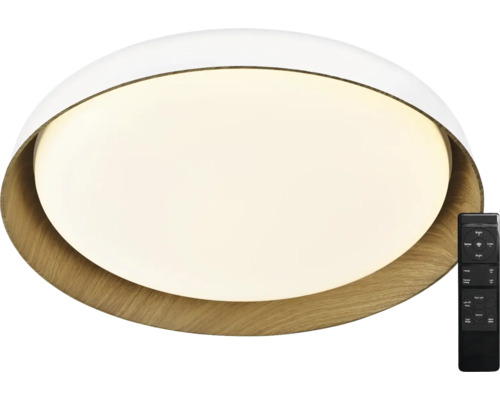LED stropné svietidlo Top Light Satellite 40B RC 36 W 3600 lm 3000-6500 K buk/biele s diaľkovým ovládaním LED stropné svietidlo s diaľkovým ovládaním