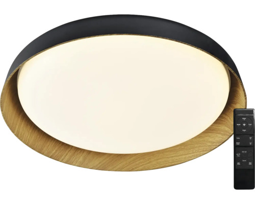 LED stropné svietidlo Top Light Satellite 40C RC 36 W 3600 lm 3000-6500 K buk/čierne s diaľkovým ovládaním LED stropné svietidlo s diaľkovým ovládaním