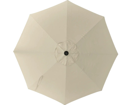 Pohľad zhora na záhradný slnečník