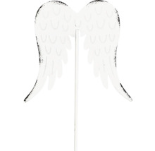 Dekoratívne anjelské krídla z kovu s tyčou