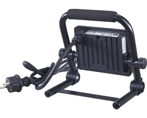 LED stavebný reflektor so statívom a zástrčkou